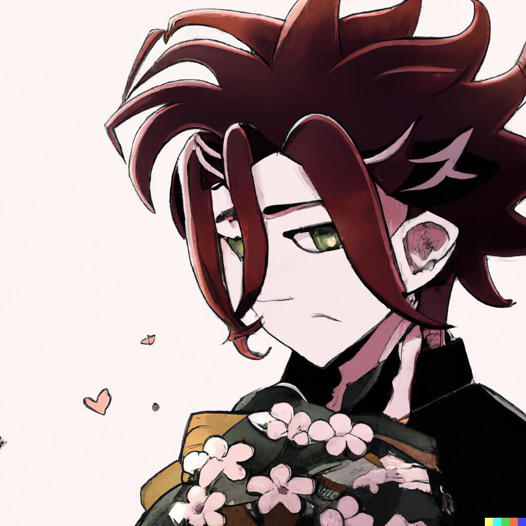 What color is Tanjiro's hair | tanjiro hairstyle