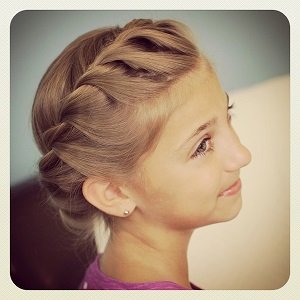 twist braids hairstyle for kids