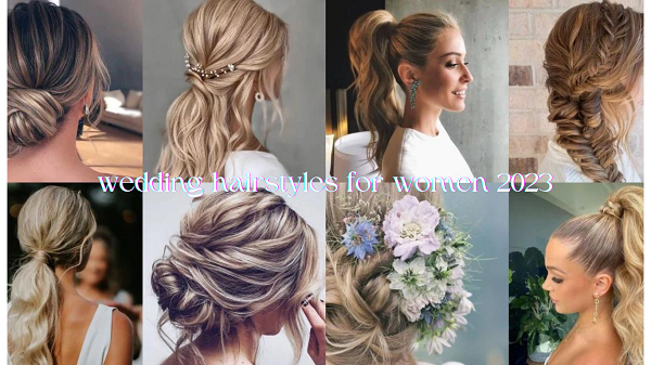wedding hairstyles for women 2023
